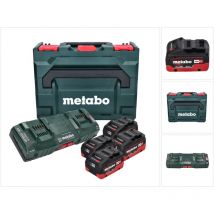 Metabo - Kit de 4 batteries 18V LiHD 8.0Ah et chargeurs asc Ultra en MetaLoc (685135000)