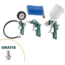 Set di utensili ad aria compressa Metabo lpz 4