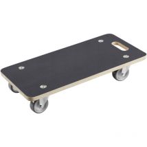 WU0822010 Piattaforma con ruote pu, Polipropene (pp) Capacità di carico (max.): 200 kg 590 mm x 290 mm x 110 - Metafranc