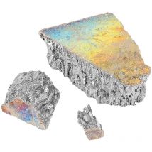 Rapanda - Métal Bismuth 1Kg 1000G Bismuth Metal Bar 99,99% Pure Crystal Geodes pour la Fabrication de Leurres de Pêche en