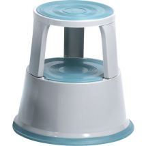 Grey Metal Kick Stool - Lincoln
