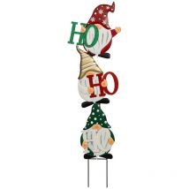 Feerische Lichter – Metallschild Gnom H102 – Multicolor – 31,75 cm – 1,00 cm – 102,00 cm