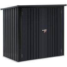 Uniprodo - Metal Tool Shed lockable 142 x 87 x 134 cm