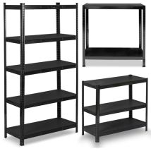 Metal warehouse shelf 180 x 90 x 40 cm humberg hr 851 black 88324715 88324715 88324715 88324715 88324715