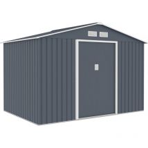 Metall-Gartenhaus "Vegas II" - 5,29 m² - Grau