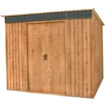 Duramax - Metall Gerätehaus 263x174 Gartenhaus