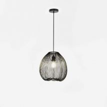 Metall-pendelleuchte Im Käfig-design Chispa - Schwarz