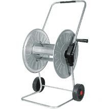 AGRATI Gartenschlauch-Aufroller 3/4' x 90 m – verzinkter Stahl