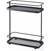 Badezimmerregal aus Metall mit 2 Ebenen