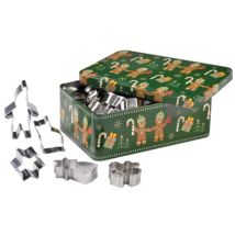 Metallbox 25 Ausstechformen - Kekse - Patisse