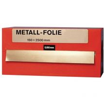 Metallfolie Dicke 0,300 mm Messing MS63 Länge 2500 mm Breite 150 mm