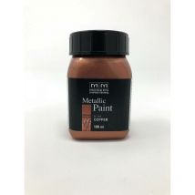 Metallic Farben 12 Farben Lacke Farbe günstig Trendfarben Zubehör Copper - Kupfer