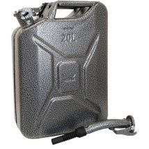 Metallkanister Snakeoptik 20 Liter inkl. Ausgießer + Halter Benzinkanister Dieselkanister