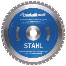Sägeblatt für Stahl 230 x 2,0 x 25,4 mm Z48, für dünnes Material - Metallkraft