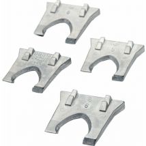 Metallo Spessori 4 Parti In Acciaio / Bois Circumpro