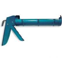 Metallpistole für Silikonkartuschen mit Zahnstange blaue Farbe für professionellen Gebrauch supertite