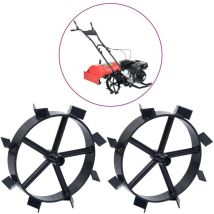 Metallräder Für 6,5 Ps Benzin-gartenfräse 2 Stk.