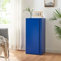 [en.casa] - Metallschrank Burlöv Stahl Blau
