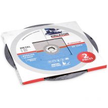 Kreator - 2er-Pack Stahlplatten Ø355mm