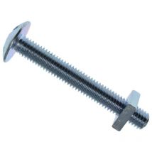 METALMATE Roofing Bolt & Nut Zp M8 x 60mm Box 25
