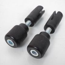 Metalmena Lenkerendstück Für Auto Ø18mm Schwarz Zylindrisch Neu