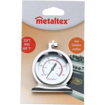Metaltex - Thermomètre de four 6 cm en acier inoxydable