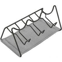 Metaltex - Abtropfgestell/Flaschenhalter Sodatex-3 Lava für 3 Flaschen 30x17x14cm schwarz