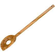 Kochlöffel mit Loch Olivenholz 30cm