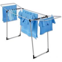 Séchoir à linge Tomado Hydra Plus 18 m 179x56x105 cm Gris/Noir