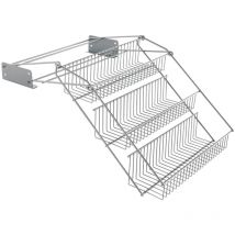 3-tier Spice Rack Up&Down on Rails Metaltex