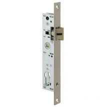 DOM - Metalux F109390000 Cerradura de embutir de un punto de perfil estrecho con pivote Serie 9 ancho 39.5mm