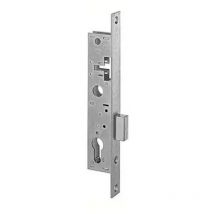 Metalux - F113360010 Lock for European cylinder deadbolt only axis 21 mm 13/36 with strike plate
