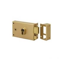 Metalux - Métalux FE9762117L Security box with barrel series 9762DLAP gold