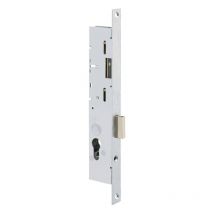 Metalux - MA-31-4 3-point metal frame lock for narrow profiles, rod lock, deadbolt only, 45mm lock case