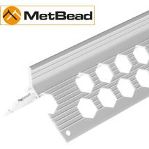 Radmat Building Products - MetBead 10mm pvc Angle Bead 2.5m Pack of 68