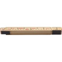Heinz Hesse Kg - Mètre Pliant Bouleau 2mx17mm Naturel Gradué En Pouces/mm Hultafors