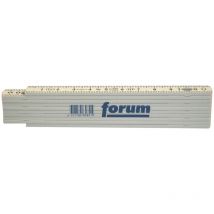 Forum - Mètre pliant en plastique, Long. : 2 m, Larg. : 15 mm, Nombre d'éléments 10