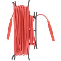Metrel - a 1630 Cordon de mesure banane mâle 4 mm banane mâle 4 mm 5 m rouge 1 pc(s) W316472