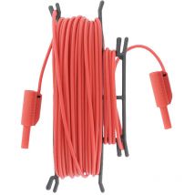 A 1640 Sicherheits-Messleitung Bananenstecker 4 mm Bananenstecker 4 mm 20 m Rot 1 St. - Metrel