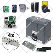 Genius - faac Schiebetor-Automatisierungsset blizzard 400 kg 24 v Rack - metri cremagliera: 4 metri