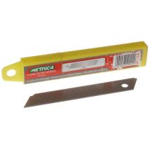 Lama di ricambio per cutter professionale Metrica 18x110x0,5 mm - confezione 10 pezzi