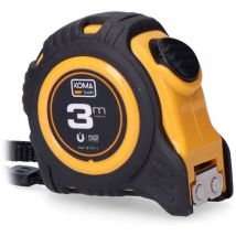 Flexometro 3m x 16mm Magnete abs Koma Tools