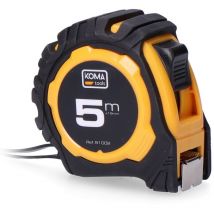 Flessometro 5m x 19mm abs Standard Koma Tools