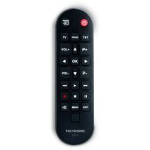 Metronic 495380 Tcde Zap2 - Fernbedienung Universal Für Tv Und Dvb-t, Schwarz