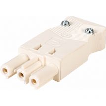 Metway 166GBUFW03 Female Connector Cable Mount 3 Pole White