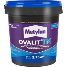 Ovalit tm Tapetenkleber und Kleisterzusatz 750 g Dose, transparent Kleister - Metylan