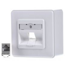 Btr Netcom Anschlussdose, Cat.6a 1xrj45,ap,rws Tn E-datmod-1ap-rws