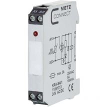 Metz Connect - Module de couplage 24, 24 v/ac, v/dc (max) 1 no (t) 11061313 1 pc(s)