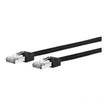 Connect Patchkabel 6kV Flex500 Outdoor 1,0 m schwarz 13084F1000-E - Metz