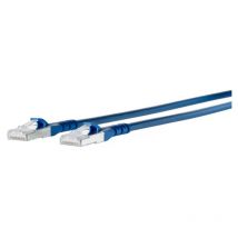 Patchkabel Cat.6A awg 26 1,0 m blau 1308451044-E - Metz Connect